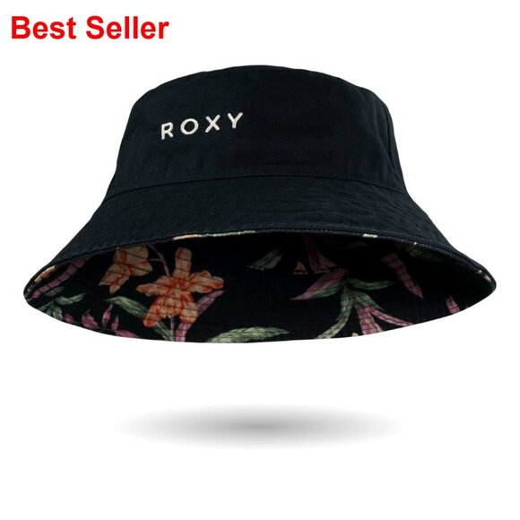 Reversible 100% Cotton Bucket Hat, Lightweight Packable Sun Protection